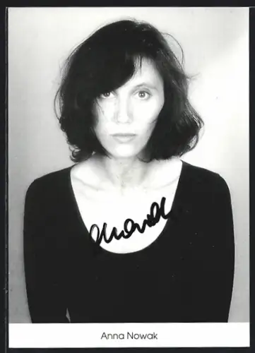 AK Schauspielerin Anna Nowak als Urzula Winicki, Autogramm