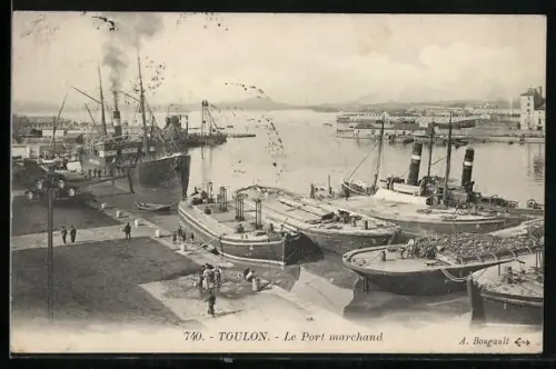 AK Toulon, Le Port marchand