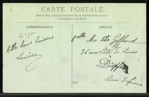 AK Le Tréport, Le Port à Marée basse