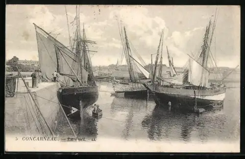 AK Concarneau, Le Port