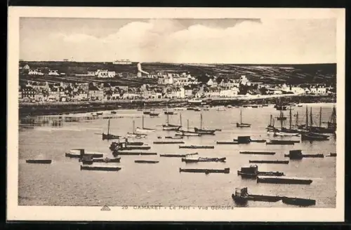 AK Camaret, Le Port, Vue Generale