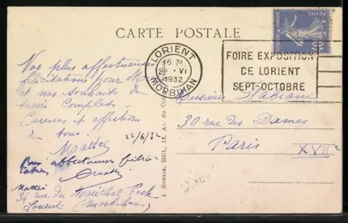 AK Lorient, Vue generale du Port de Commerce