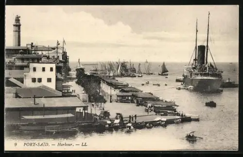 AK Port-Said, Harbour, Hafen