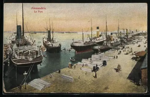 AK Alexandrie, le Port