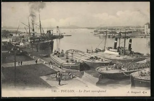 AK Toulon, Le Port marchand