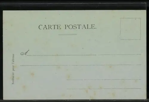 Mondschein-AK Nizza, Entrata del Porto col Capo Montboron