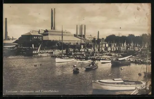 AK Limhamn, Hamnmotiv med Cementfabriken