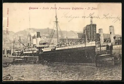 AK Genova, Scalo Ponte Francesco Guglielmo, Il Silos