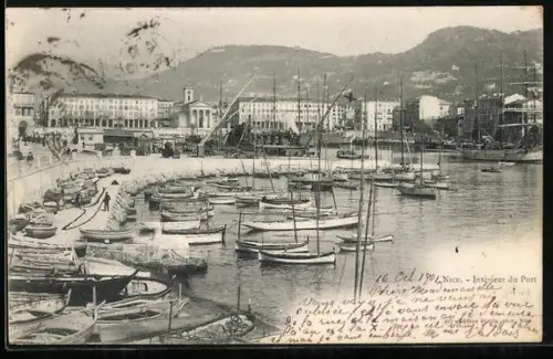 AK Nice, Intérieur du Port, Panorama