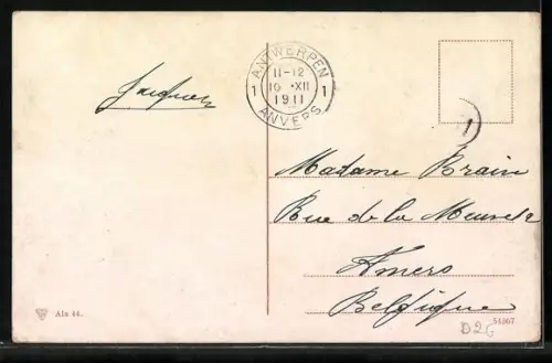 AK Alexandrie, Le Port, Hafenansicht