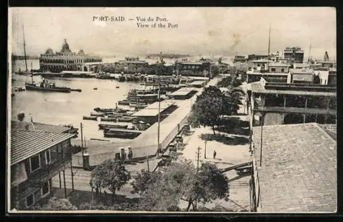 AK Port-Said, Vue du Port