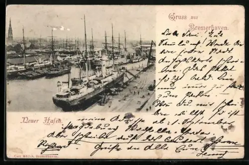 AK Bremerhaven, Neuer Hafen