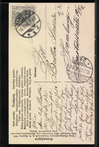 Foto-AK NPG Nr. 429/2: Kind mit Ähren und Sichel
