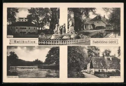 AK Ratiborice, Babiccino údolí, Zámek, Viktorcin splav