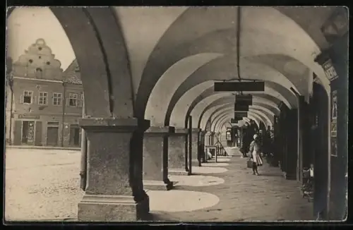 AK Jaromer, Säulengang