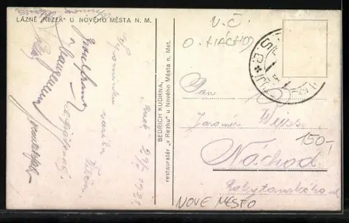 AK Lázne Rezek u Nového Mesta, Panorama