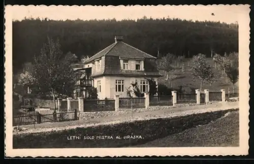 AK Hronov, Al Jiráseks Sommerwohnhaus