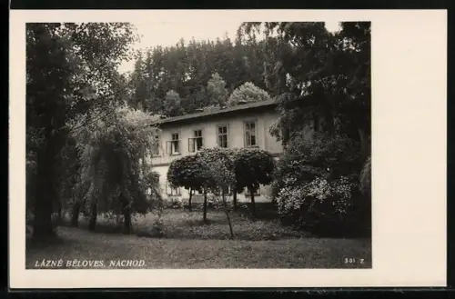 AK Lázne Beloves u Náchod, Gebäudeansicht