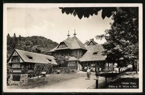 AK Orlické Hory, Peklo u. N. Mesta n. Met.