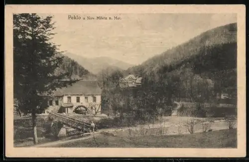 AK Peklo u Nov. Mesta n. Met., Wassermühle