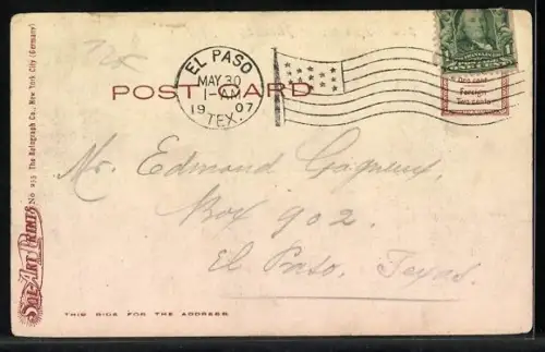 AK Philadelphia, PA, View of the Hotel Walton