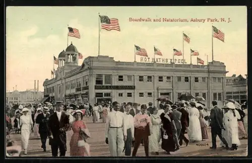 AK Asbury Park, NJ, Boardwalk and Natatorium