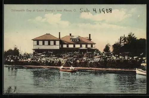 AK Akron, OH, Oldsmobile Day at Louis Young`s