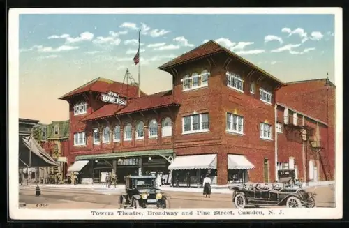 AK Camden, NJ, Towers Theatre, Broadway and Pine Street