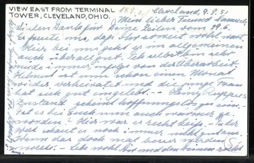 AK Cleveland, OH, View east from Terminal Tower
