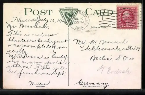 AK Mt. Vernon, NY, Proctor`s Theatre