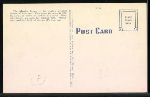 AK Mesaba Range, MN, Underground mine shaft in the Arrowhead County