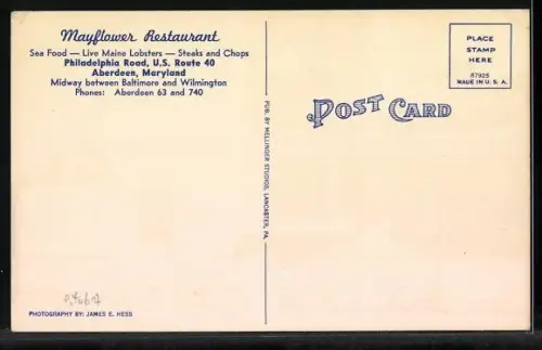 AK Aberdeen, MD, Mayflower Restaurant, US Route 40
