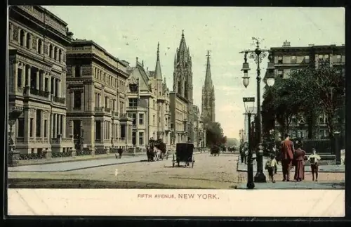 AK New York, NY, Fifth Avenue