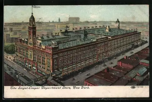 AK New York, NY, the Siegel-Cooper Department Store