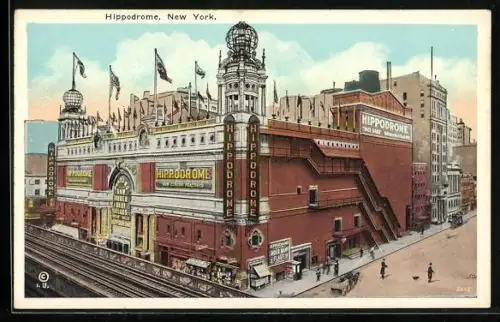 AK New York, NY, B. F. Keith`s Hippodrome