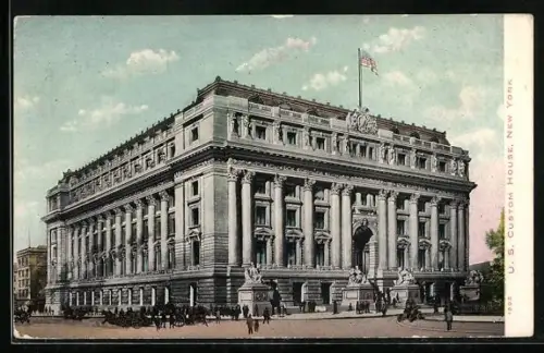 AK New York, NY, U. S. Custom House