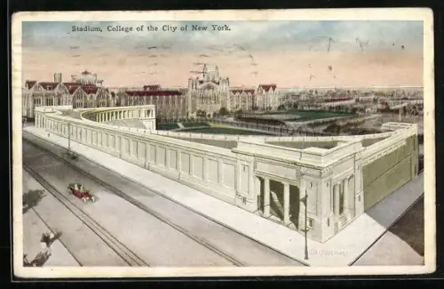 AK New York, NY, Stadium, College of the City