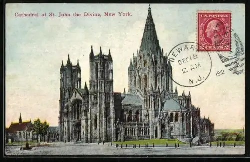 AK New York, NY, Cathedral of St. John the Devine