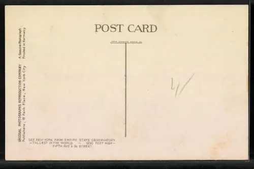 AK New York, NY, South-Eastern View from Empire State Observatory