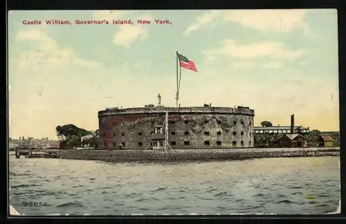 AK New York, NY, Castle William, Governor`s Island