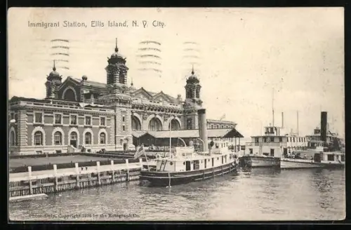 AK New York, NY, Immigrant Station, Ellis Island