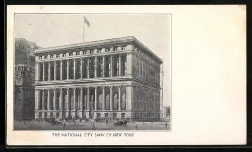 AK New York, NY, The National City Bank