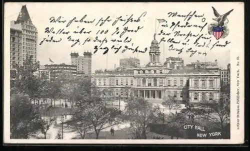 AK New York, NY, City Hall