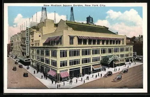 AK New York, NY, New Madison Square Garden