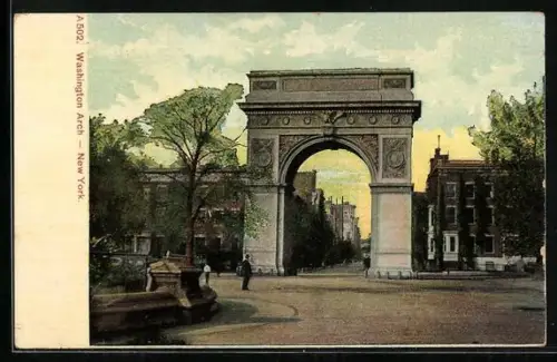 AK New York, NY, Washington Arch