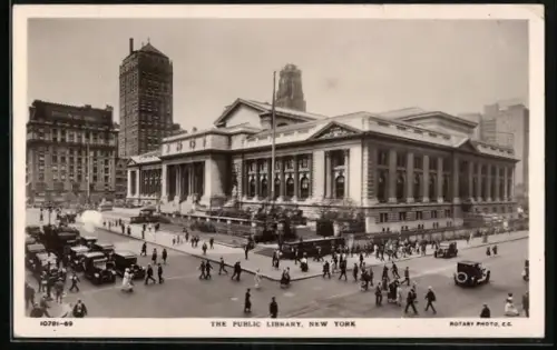 AK New York, NY, The Public Library