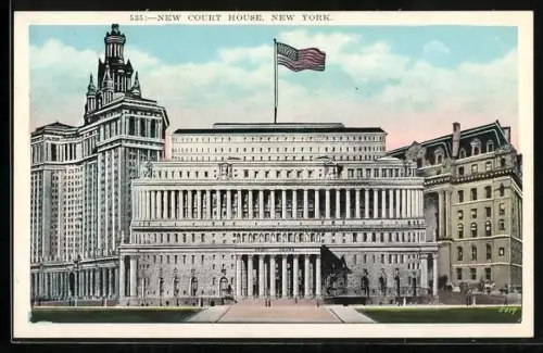 AK New York, NY, New Court House