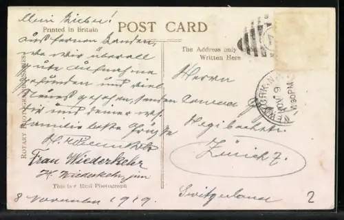 AK New York, NY, Broadway, Dowtown, And Entrace to Harbor