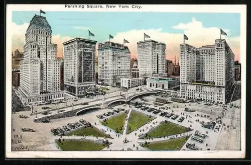 AK New York, NY, Pershing Square