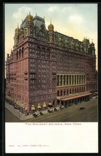 AK New York, NY, The Waldorf Astoria